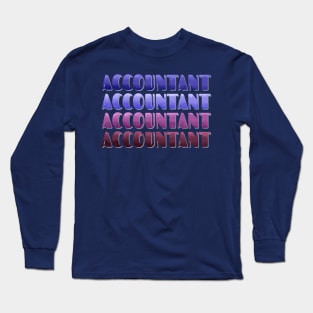 Accountant Long Sleeve T-Shirt